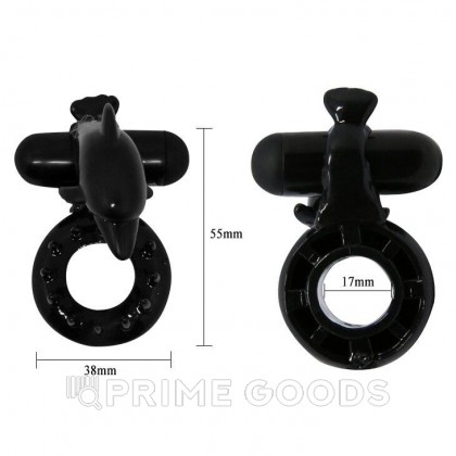 Эрекционное виброкольцо Sweet Ring дельфин от sex shop primegoods фото 8