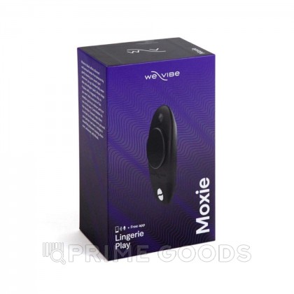 WE-VIBE Клиторальный вибратор Moxie черный от sex shop primegoods фото 5