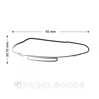 WE-VIBE Клиторальный вибратор Moxie черный от sex shop primegoods фото 3