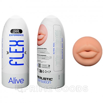 Мастурбатор Alive Flex Oral M (16 × 6,5 см) от sex shop primegoods фото 7