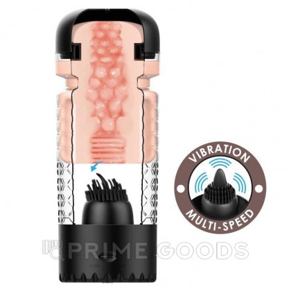 Мастурбатор с вибрацией Emily от sex shop primegoods фото 7