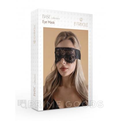 Кружевная маска с ресничками (Base) (One Size) от sex shop primegoods