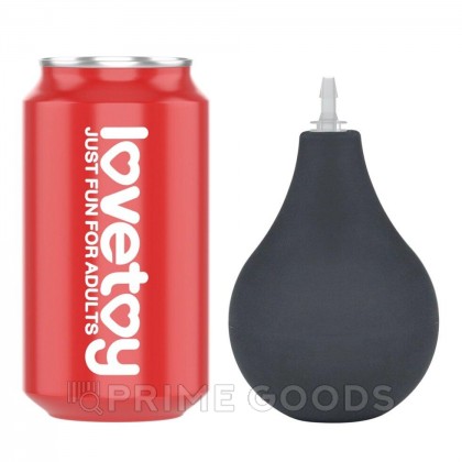 Фаллоимитатор Lovetoy с имитацией эякуляции (23×4,4 см) черный от sex shop primegoods фото 6
