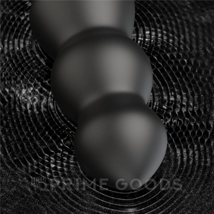 Большая анальная вибровтулка Rigger с пультом ДУ (20*7) от sex shop primegoods фото 5