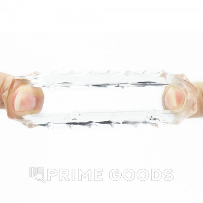 Эрекционное кольцо прозрачное (4*1.7 см) от sex shop primegoods фото 2