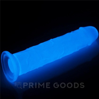 Фаллоимитатор Lovetoy Lumino Play (21×4 см) светящийся в темноте от sex shop primegoods фото 4