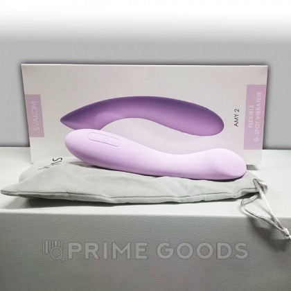 Гибкий вибратор Amy 2 для точки G от SVAKOM от sex shop primegoods фото 2