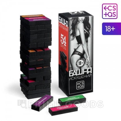 Падающая башня «Искушение» с фантами 18+ от sex shop primegoods