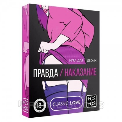 Игра для двоих «Правда/наказание», 50 карт, фишка, 18+ от sex shop primegoods фото 2