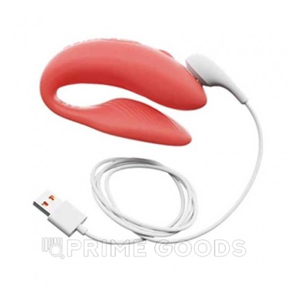 WE-VIBE Chorus Вибратор для пар коралловый от sex shop primegoods фото 6