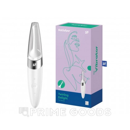 Мини-вибратор для точечной стимуляции Satisfyer Twirling Delight white от sex shop primegoods