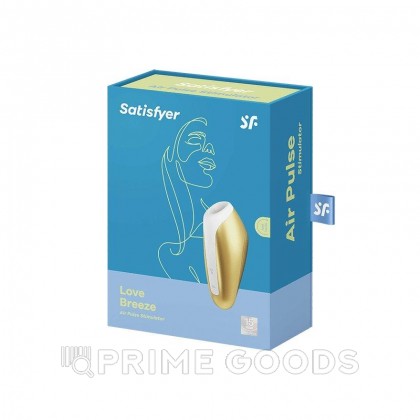 Клиторальный стимулятор Satisfyer Love Breeze yellow от sex shop primegoods фото 3