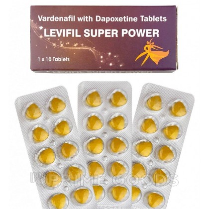 Мужской препарат Levifil Power (Vardenafil & Dapoxetine) 10 таб. от sex shop primegoods