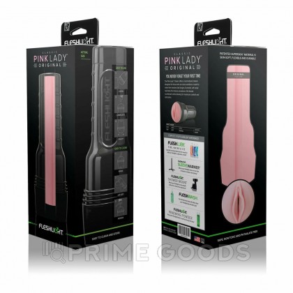 FLESHLIGHT PINK  Original Мастурбатор (вагина) от sex shop primegoods фото 2