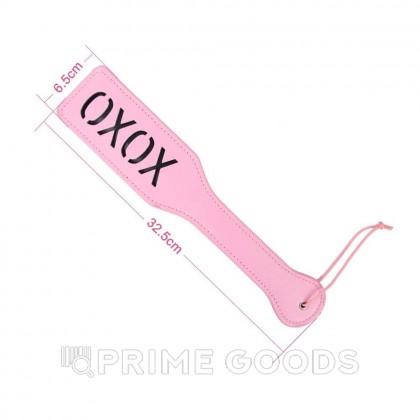 Паддл XOXO pink от sex shop primegoods фото 3
