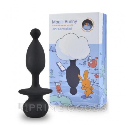 MAGIC BUNNY Вибратор черный от sex shop primegoods фото 7