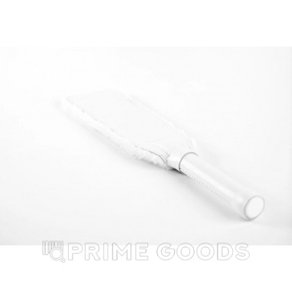 Шлепалка из натуральной кожи White от sex shop primegoods фото 3