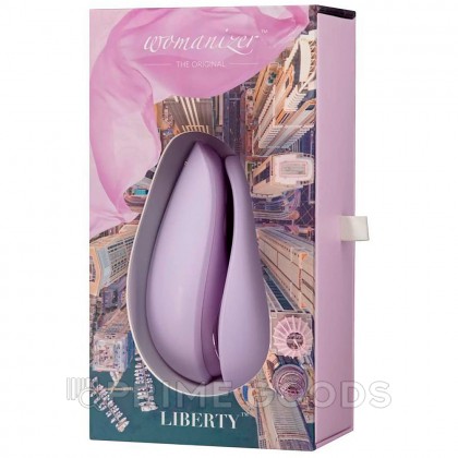 Стимулятор клитора бесконтактный Womanizer Liberty, сиреневый от sex shop primegoods фото 5
