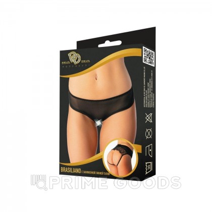 Эротические трусики Brasiliano с заниженной талией, 44-46 от sex shop primegoods