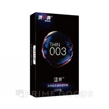 Ультратонкие презервативы DryWell 0,03 мм., латекс, 12 шт. от sex shop primegoods