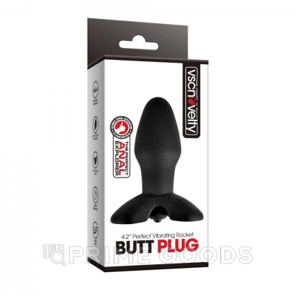 Анальная вибропробка Rocket (10,5*12) от sex shop primegoods