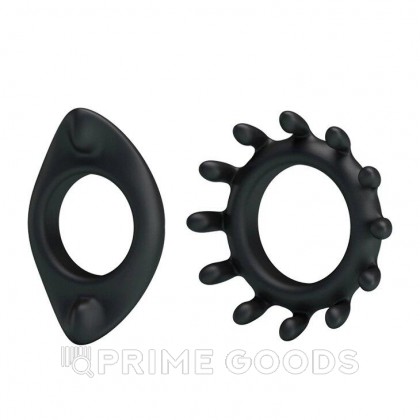 Комплект из 2 эрекционных колец Ring power от sex shop primegoods фото 3