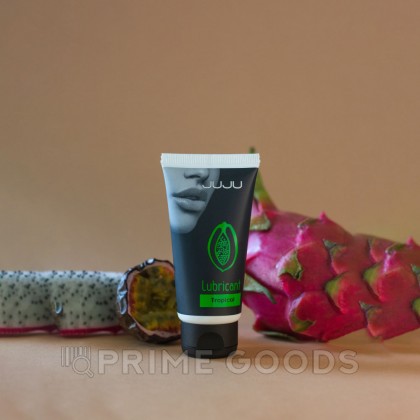 Съедобный лубрикант JUJU со вкусом тропический фруктов  50 мл от sex shop primegoods фото 7