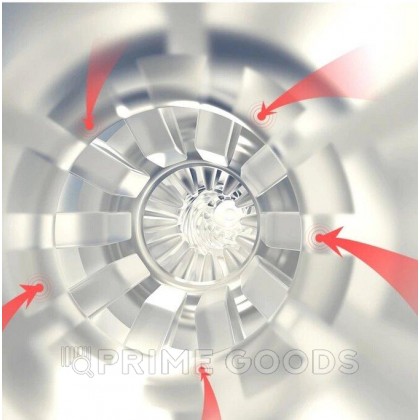 Мастурбатор Hurricane от Drywell белый от sex shop primegoods фото 6