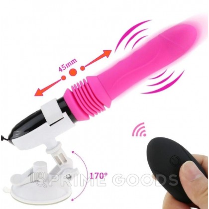 Вибратор-пульсатор с подставкой Telescope от sex shop primegoods фото 2