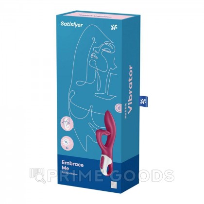 Вибратор-кролик Embrace me berry Satisfyer от sex shop primegoods фото 5