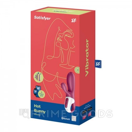Вибратор-кролик Hot Bunny Connect App Satisfyer от sex shop primegoods фото 8