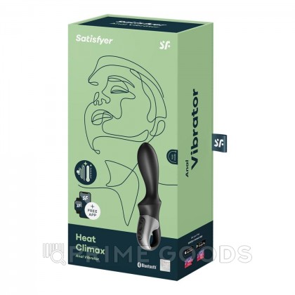 Смарт вибратор с подогревом Heat Climax Connect App Satisfyer от sex shop primegoods фото 3