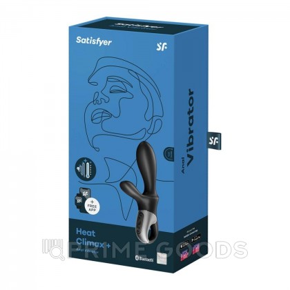 Универсальный смарт вибратор с подогревом Satisfyer Heat Climax+ от sex shop primegoods фото 2