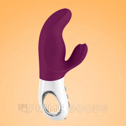 Кролик-вибратор Miss Bi от Fun factory (ежевичный) от sex shop primegoods фото 3