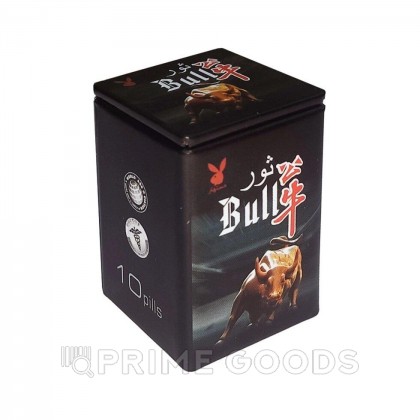 Мужской возбудитель Bull MMC, 10 таблеток от sex shop primegoods