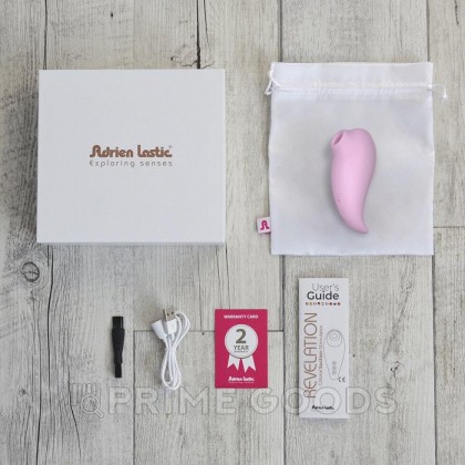 Стимулятор клитора Adrien Lastic Revelation, розовый от sex shop primegoods фото 4
