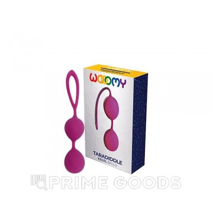 Вагинальные шарики Taradiddle от WOOOMY (17 *3.5 см.) от sex shop primegoods