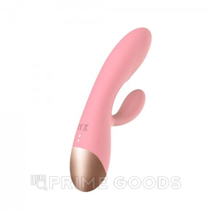 Вибратор-кролик Elali розовый от WOOOMY (18 *3 см.) от sex shop primegoods фото 5