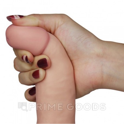 Реалистичный фаллоимитатор Lovetoy Ultra Soft Dude (20×5 см) на присоске от sex shop primegoods фото 3