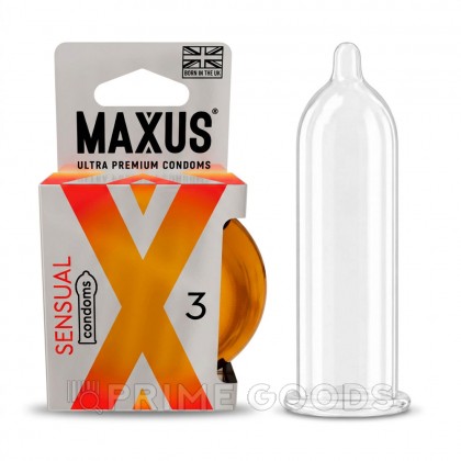 Презервативы MAXUS X-Edition Sensual, анатомическая форма, 3 шт от sex shop primegoods