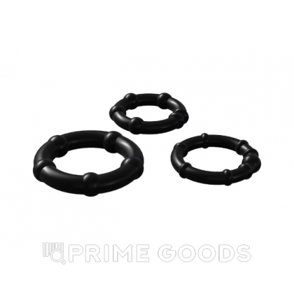 Набор эрекционных колец Babooom от WOOOMY (3 шт.) от sex shop primegoods фото 2