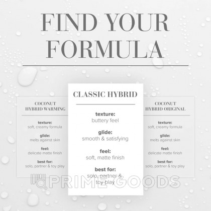 Водно-силиконовый лубрикант JO Lubricant Hybrid, 60 мл от sex shop primegoods фото 4