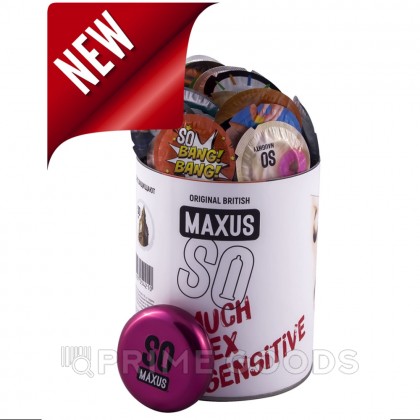 Презервативы MAXUS So Much Sex SENSITIVE Белый 1 шт. от sex shop primegoods фото 2
