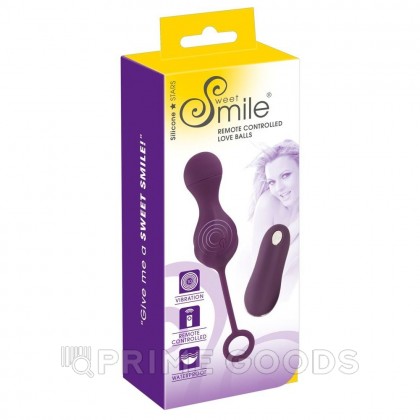 Sweet Smile Вагинальные шарики с вибрацией от sex shop primegoods фото 3