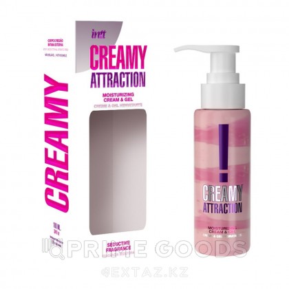 Увлажняющий крем с ароматом ежевики INTT CREAMY ATTRACTION 100 мл от sex shop primegoods фото 2