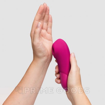 Бесконтактный клиторальный стимулятор Womanizer Enhance Vibrant Pink от sex shop primegoods фото 3