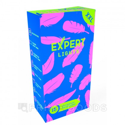 Презервативы EXPERT Light XXL, ультратонкие, увеличенного размера, 15 шт  от sex shop primegoods фото 2