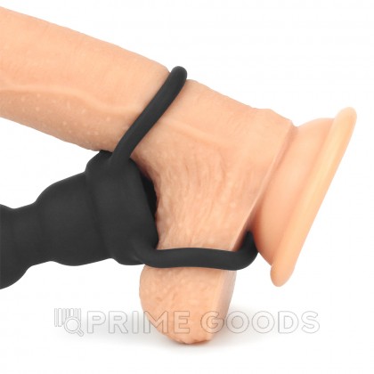 Вибрострапон для двойного проникновения Double Fantasy Prober от sex shop primegoods фото 5