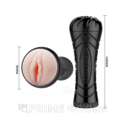 Мастурбатор в тубе - вагина с пультом от sex shop primegoods фото 8