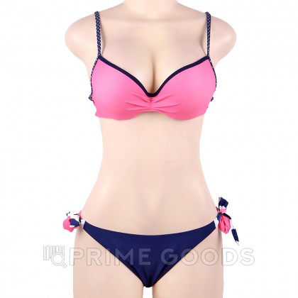 Купальник тройка Pink Stripe (XL) от sex shop primegoods фото 5